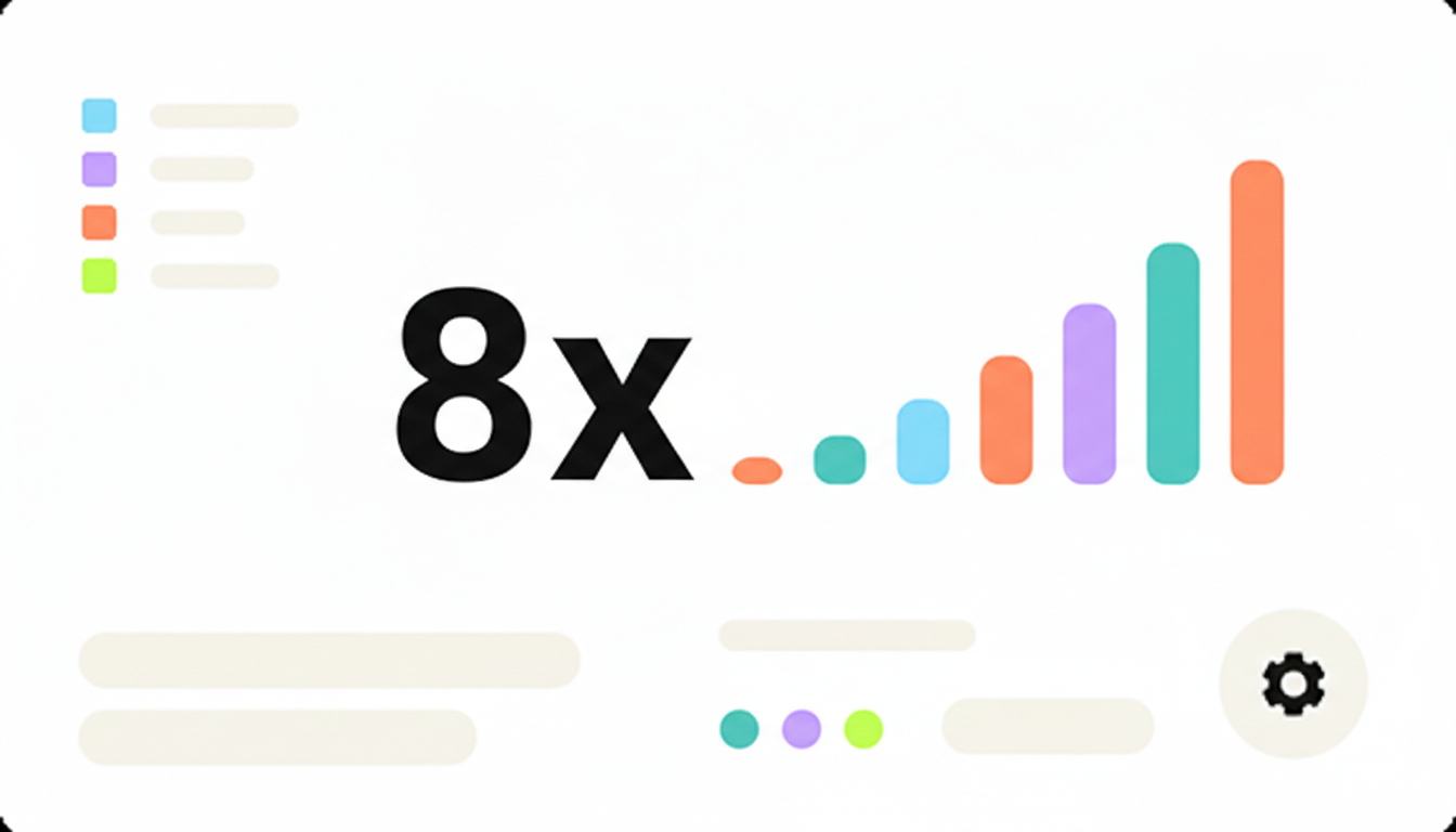 8x Growth in Market Coverage